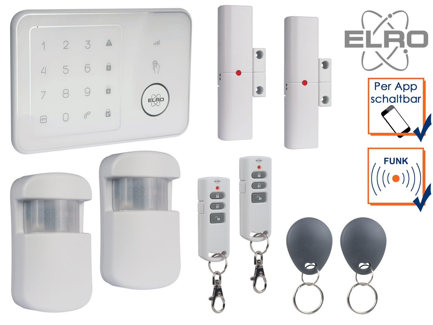 Funk Alarmanlage Komplettsystem Smart Home Gsm Alarmsystem